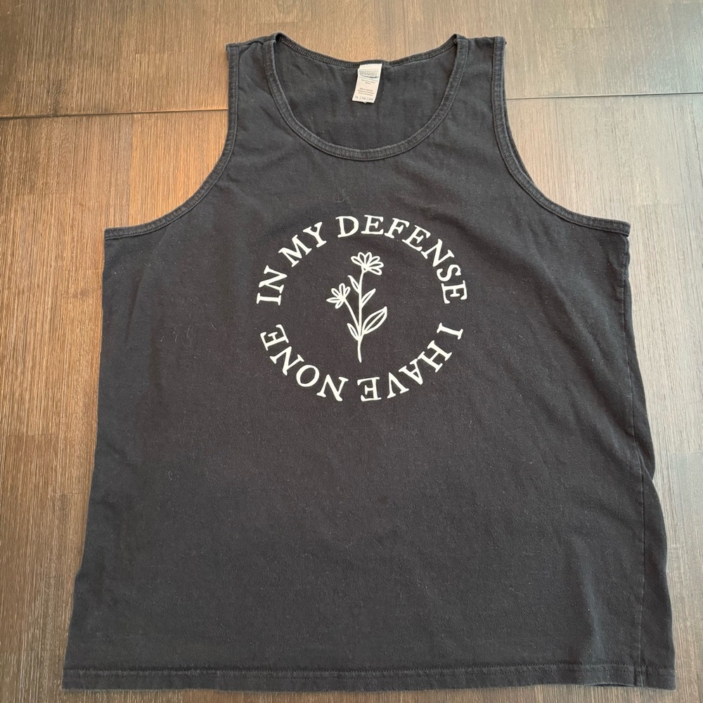 Taylor Swift "The One" tank top | Size XL | Black